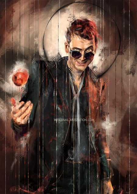 Дэвид теннант благие знамения