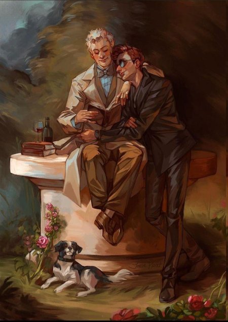 Благие знамения азирафель и кроули