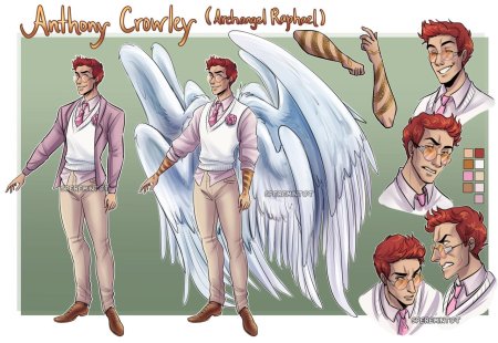 Reverse!азирафаэль reverse!кроули