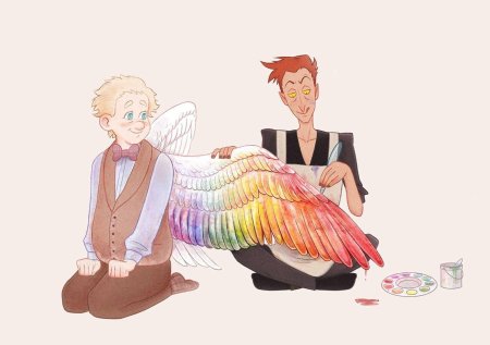 Благие знамения азирафель и кроули