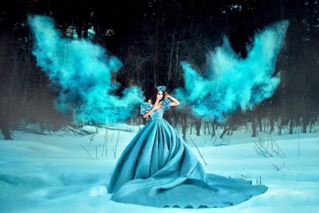 Цветной дым для фотосессии