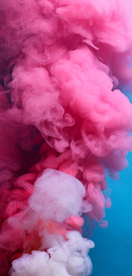 Розовый дым