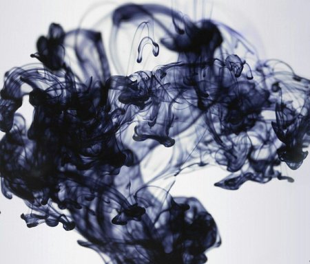 Чернила в воде