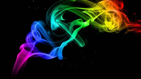 Разноцветный дым