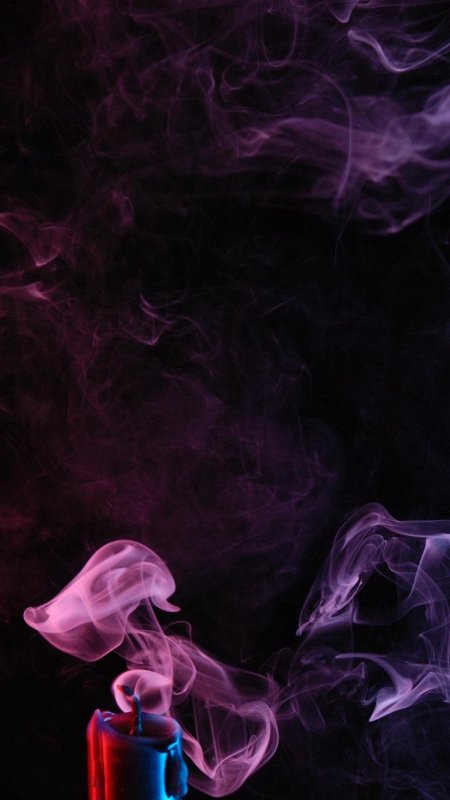 Фиолетовый дым