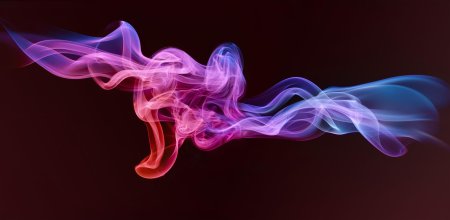 Дым разноцветный