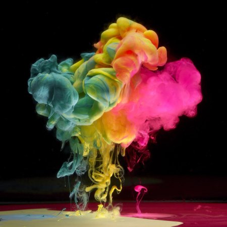 Взрыв краски