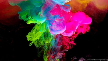 Разноцветный дым