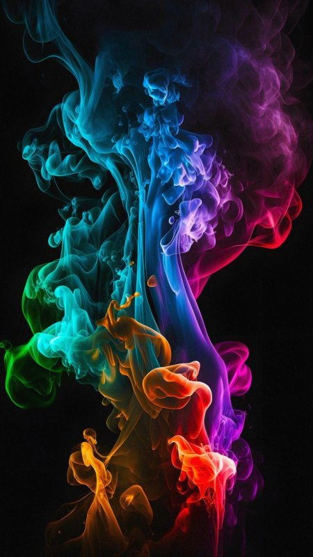 Цветной дым