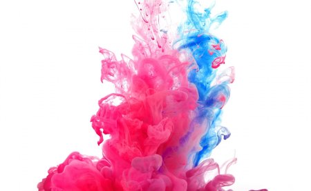 Разноцветный дым