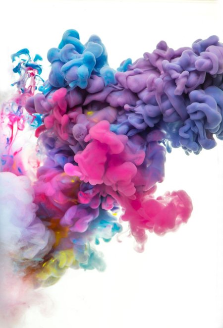 Разноцветный дым