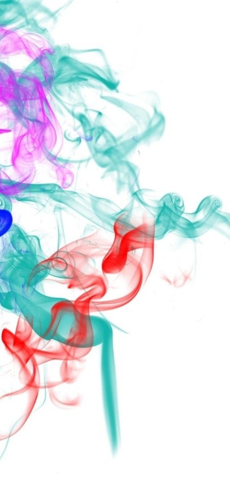 Дым разноцветный