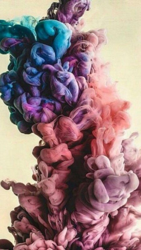 Разноцветный дым