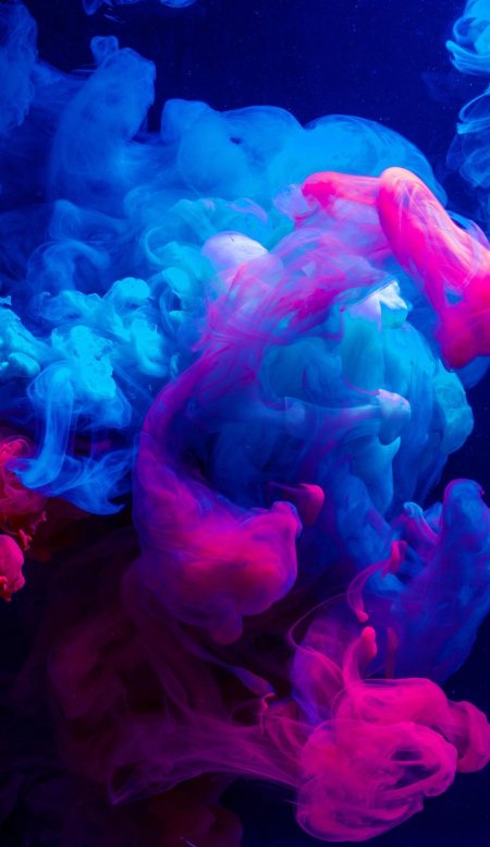 Дым разноцветный