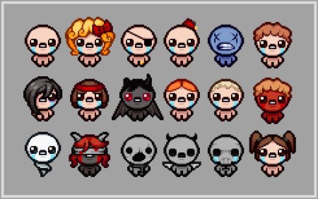 The binding of isaac персонажи