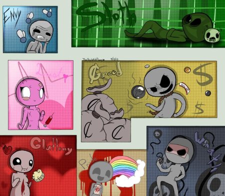 The binding of isaac смертные грехи