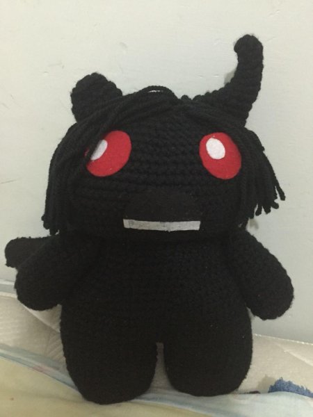 The binding of isaac azazel plushie