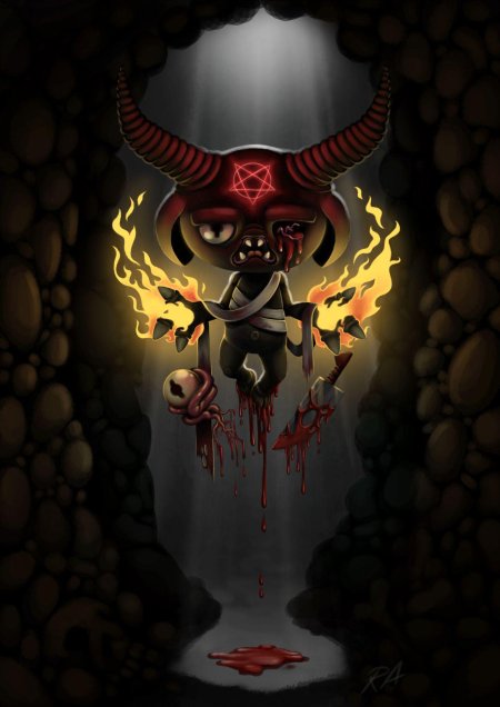 Азазель из the binding of isaac