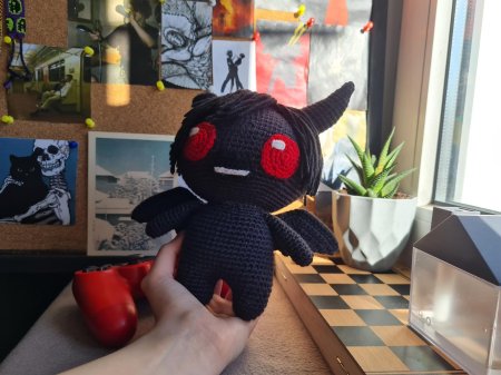 The binding of isaac azazel plushie