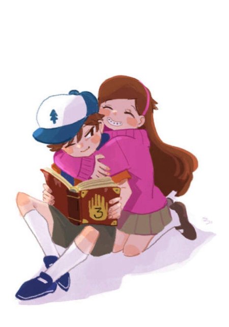 Гравити фолз диппер и мейбл