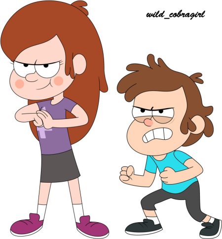 Мейбл диппер и венди