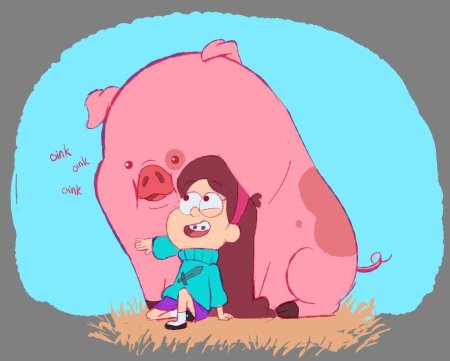 Гравити фолз мейбл и пухля