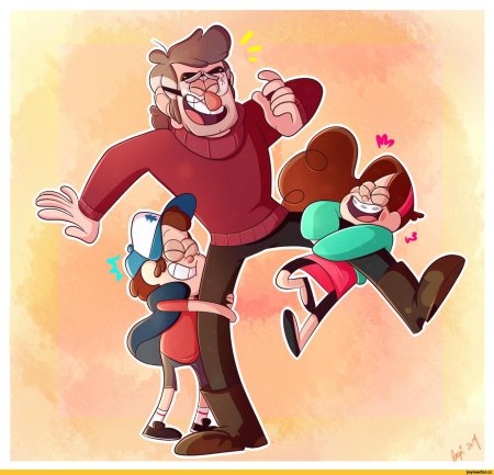 Диппер и мейбл и дядя стэн