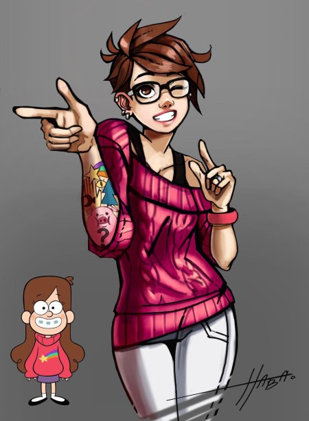 Гравити фолз мейбл взрослая