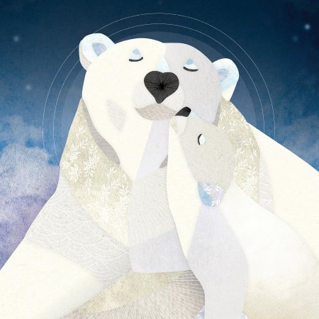 Белый медведь иллюстрация