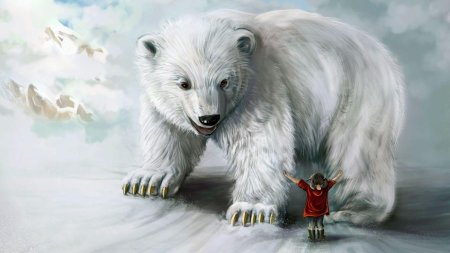 Белая медведь