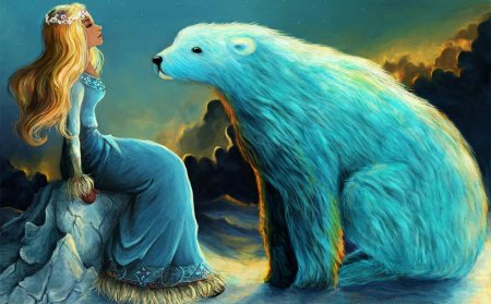 Белый медведь король валемон