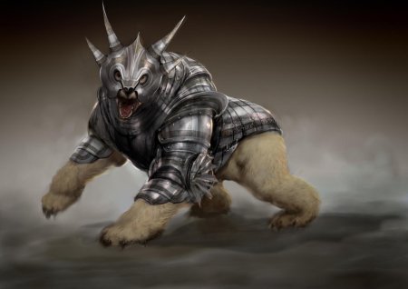 Медведь в доспехах