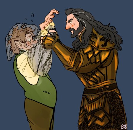 Хоббит бильбо и торин