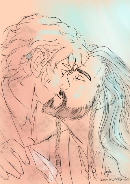 Бильбо бэггинс и трандуил