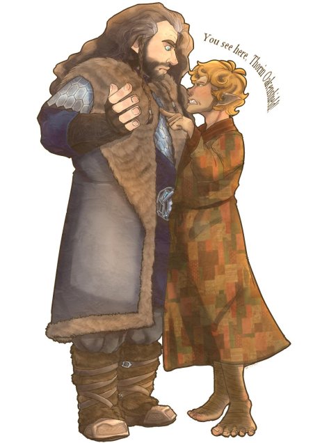 Торин дубощит и бильбо