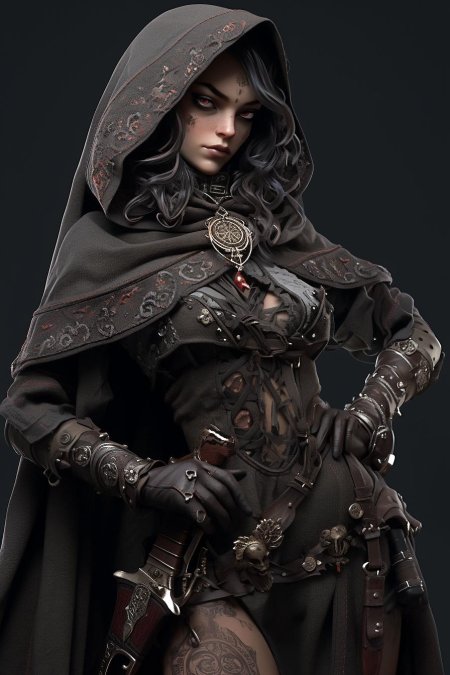 Воительница фэнтези