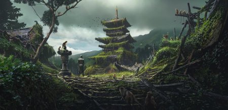 Black myth: wu kong концепт арт