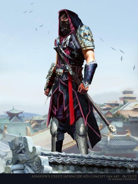 Ассасин крид самурай