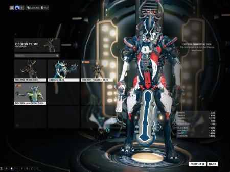 Варфрейм оберон прайм