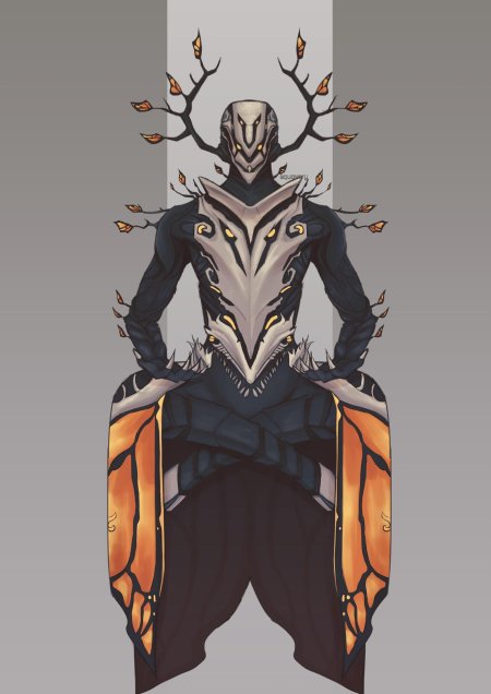 Оберон варфрейм арт