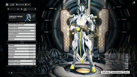 Варфрейм оберон прайм