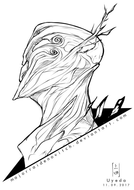 Сарина раскраска варфрейм