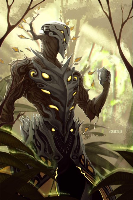 Оберон варфрейм арт