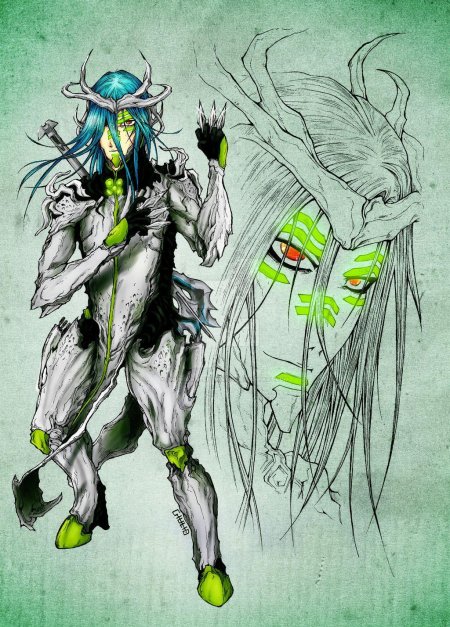 Оберон варфрейм арт