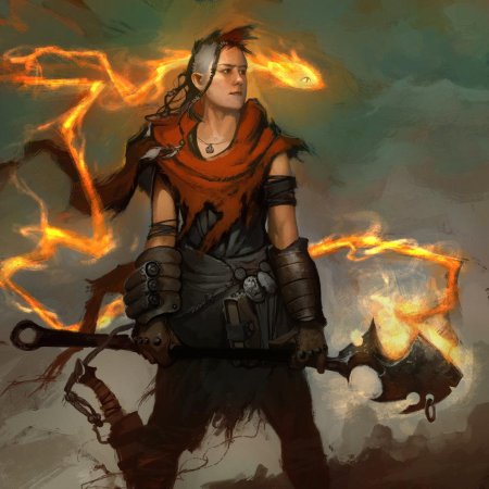 Пиромант арт