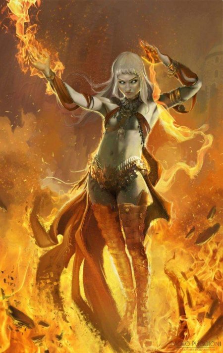 Пиромант арт