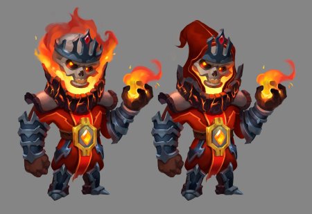 Череп castle clash