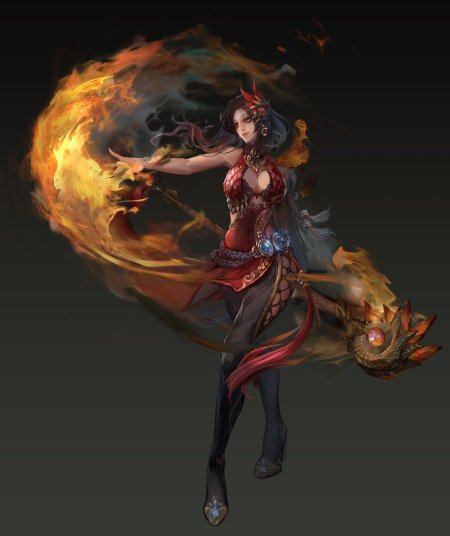 Пиромант фэнтези