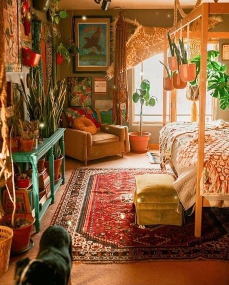 Стиль бохо шик в интерьере