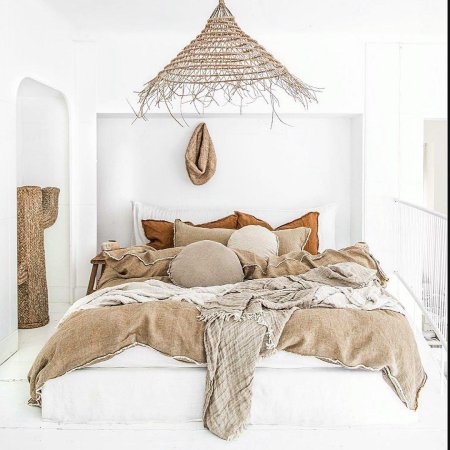 Спальня в стиле бохо